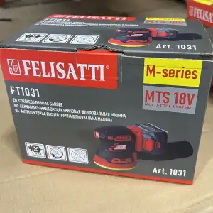 купить Эксцентриковая шлифмашина, 18 В, 8000-12000, 125 мм, без акб