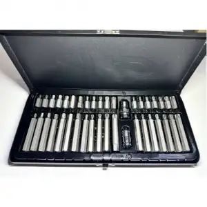 купить Головки-биты специальные TORX, HEX, SPLINE (набор 40пр.) CrV 55-62 HRS "H-D"