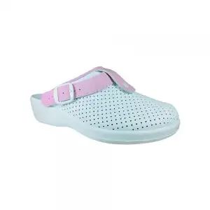 купить Сабо женские (69630108/12) бело-розовые р.39