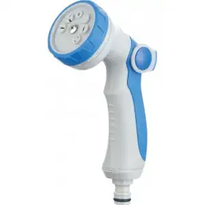 купить Пистолет-распылитель для полива регулируемый 8 функций Plastic, TPR coated "H-D"