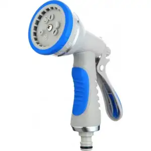 купить Пистолет-распылитель для полива регулируемый 9 функций Zn, Plastic, TPR coated "H-D"