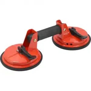 купить Стеклодержатель стальной на 2 присоски 150мм, 100кг. "Yato"