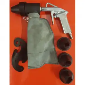 купить Пескоструйный пистолет с мешком + насадки "H-D"