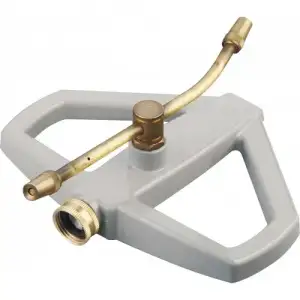 купить Распылитель для полива вращающийся двухрожковый латунный стационарный Zn "H-D"