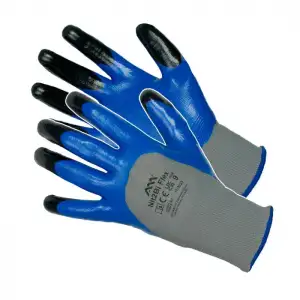 купить Перчатки усиленные Nit2Bi Flex с нитриловым покрытием 3/4 от мин. рисков