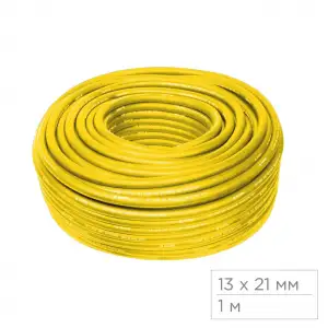 купить Шланг пневматический 13x21 мм, 1 м, ПВХ композитный, усиленный МАСТАК 685-13100