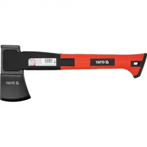 купить Топор 900гр. c фиберглассовой ручкой, 365мм., 48-58 HRC "Yato"