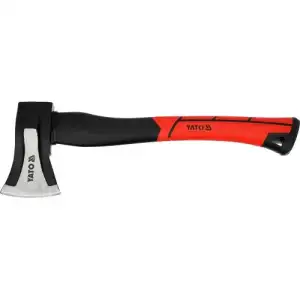купить Топор-колун 1,0кг. c фиберглассовой ручкой, 390мм., 48-58 HRC "Yato"