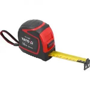 купить Рулетка стальная 10мх32мм с магнитом 1xSTOP "Yato"