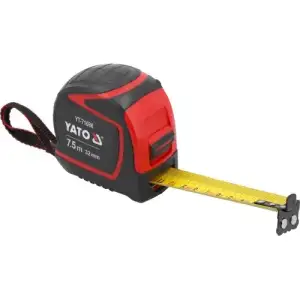купить Рулетка стальная 7.5мх32мм с магнитом 1xSTOP "Yato"