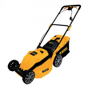 купить Газонокосилка электрическая GMC-2000, шир. 44см, 2000 Вт, 6 уров., травосб. 45 л Denzel