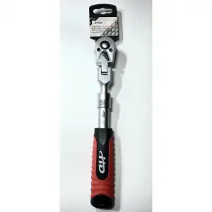 купить Ключ трещоточный для головок 3/8" 72T телескопический шарнирный L250-350мм "H-D"