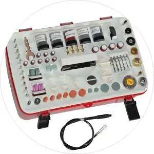 купить Набор микрошлифмашины 170 Вт, 8000-35000 об/мин, 218 шт насадок