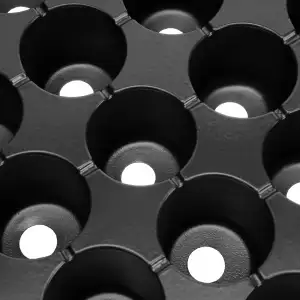 купить Кассета для рассады, 520х310х50 мм, 40 ячеек, полистирол