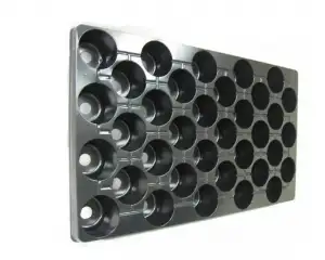 купить Кассета для рассады, 520х310х50 мм, 35 ячеек, полистирол