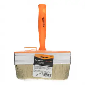 купить Кисть-ракля, 50х150 мм, натуральная щетина, пластмассовый корпус, пластмассовая ручка Sparta