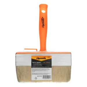 купить Кисть-ракля, 50х140 мм, натуральная щетина, пластмассовый корпус, пластмассовая ручка Sparta