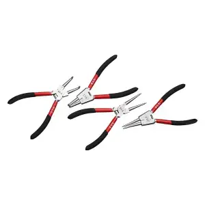 купить Набор съёмников стопорных колец P.I.T. ADVANCE HSET01-0004,180 мм, 4 шт, разжимная пружина