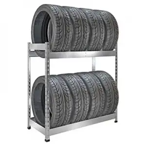 купить Стеллаж SB 1153х1167х525 для хранения 8 шин оцинкованный