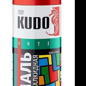 купить Эмаль универсальная серая 520 мл KUDO