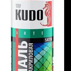 купить Эмаль универсальная акриловая satin RAL 8017 коричнево-шоколадная 520 мл KUDO