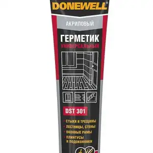 купить Герметик DoneWell акриловый универсальный белый 85 мл