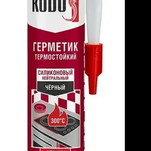 купить Герметик KUDO KSK-152 высокотемпературный черный 280 мл