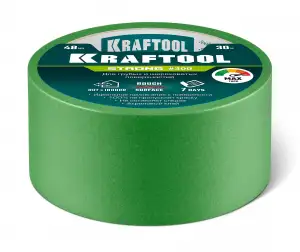 купить KRAFTOOL #300 Strong 48 мм х 30 м, для грубых и шероховатых поверхностей, малярная лента (12103-48)