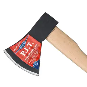 купить Топор с деревянной рукояткой P.I.T. ADVANCE HAXW01-0800 (800/1010 г, кованый, 400 мм)