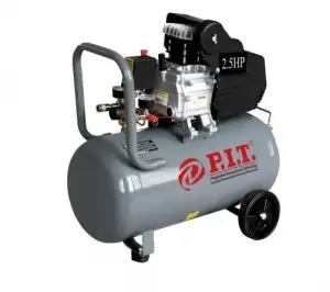 купить Компрессор, 230В., 1,8 кВт, 206 л/мин, 50л, 2 вых, европереходник, масляный