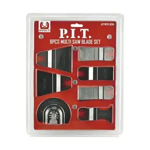 купить Набор насадок для реноваторов (МФИ) P.I.T. 8шт (ACTW08-008A)