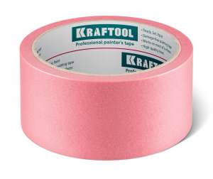 купить KRAFTOOL #200 Delicate 48 мм х 30 м, для деликатных и недавно окрашенных поверхностей, малярная лента (12102-48)