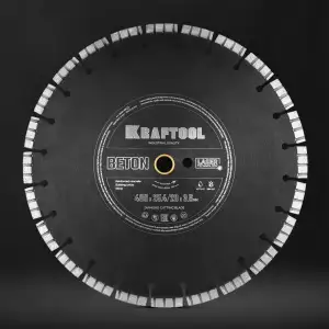 купить KRAFTOOL BETON 400 мм (25.4/20 мм, 12х3.6 мм), алмазный диск (36686-400)