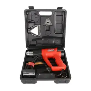 купить Фен строительный 2000 Вт,ЖК-Индикатор температуры, 6 шт. насадок в комплекте