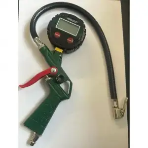 купить Пневмопистолет с манометром 0.8MPa LCD для подкачки колёс "H-D" без батареек