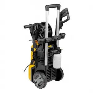 купить Моечная машина высокого давления R-200D, 2400 Вт, 200 бар, 420 л/ч, с барабаном// Denzel