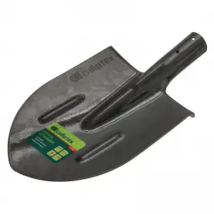 купить Лопата штыковая, 205х290, ребра жесткости, рессорная сталь, 0,7 кг, без черенка// Сибртех