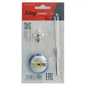 купить Сопло 1.1 мм для краскораспылителя MAESTRO G600 FUBAG 130113