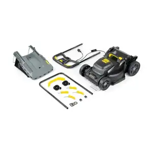 купить Газонокосилка электрическая, 1,8 кВт, травосб.40 л, ширина 400 мм 25-75 мм