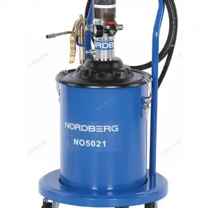 купить Установка пневматическая для раздачи густой смазки с баком NORDBERG 20 л NO5021