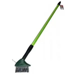 купить Щетка металлическая для чистки тротуарной плитки с телескопическим черенком "H-D"