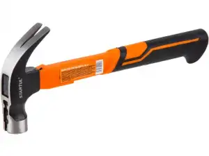 купить Молоток-гвоздодер 0,56кг с магнитом, фибергл.рукоятка STARTUL PROFI (ST2204-05)