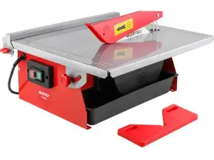 купить Плиткорез электрический WORTEX TC 1880 C в кор. 600 Вт, 180 мм, 2800 об. мин., глубина до 34 мм (стол 385x380 мм, водная система охлаждения)