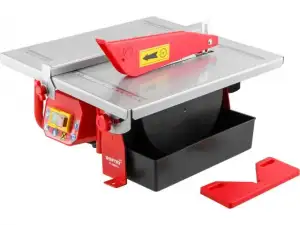 купить Плиткорез электрический WORTEX LX TC 1860 C в кор. 600 Вт,180 мм, 2800 об. мин., глубина до 34 мм (стол 330x360 мм, водная система охлаждения)