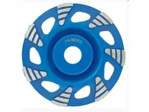 купить Алмазная чашка d 125мм торнадо TRIO DIAMOND ( бетон / гранит / натуральный камень / искусственный камень) (HILBERG)