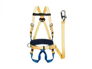 купить Удерживающая страховочная привязь УСП-2Ж+Строп А 10м (лента) (р-р L) (регулировка от S до L (обхват пояса 740-1440мм))