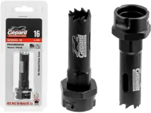 купить Коронка биметаллическая  d16 мм PROGRESSOR GEPARD