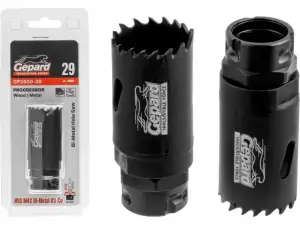 купить Коронка биметаллическая  d29 мм PROGRESSOR GEPARD