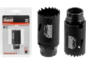 купить Коронка биметаллическая  d32 мм PROGRESSOR GEPARD