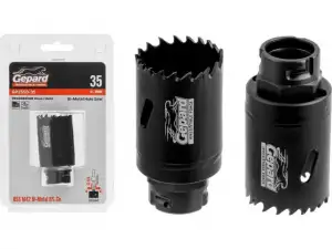 купить Коронка биметаллическая  d35 мм PROGRESSOR GEPARD